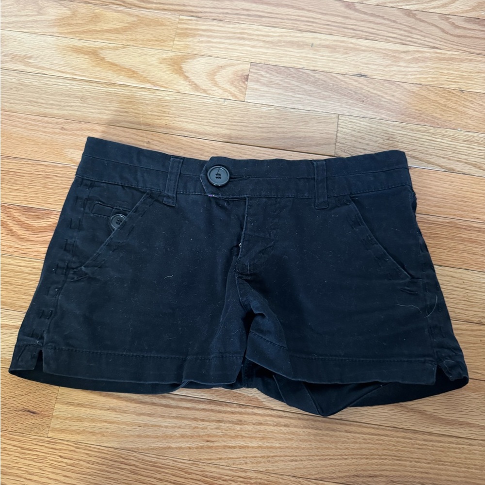 Black Micro Shorts
